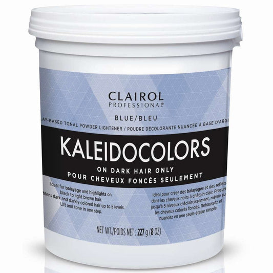 Blue Powder Lightener for Dark Hair Kaleidocolors