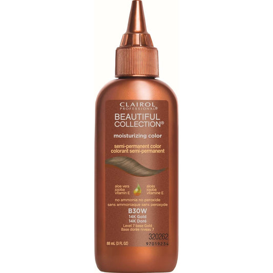 Semi-Permanent Hair Color with 14K Gold, Aloe Vera & Jojoba Oil