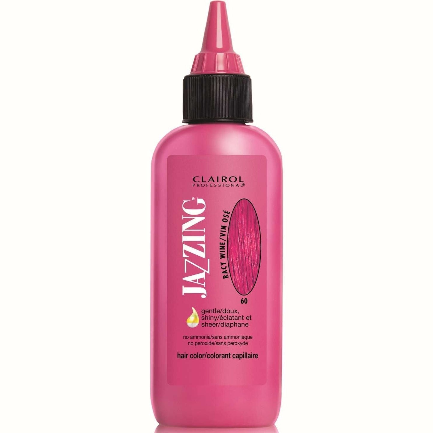 Temporary Hair Color for Natural or Colored Hair Racy Wine 60ml