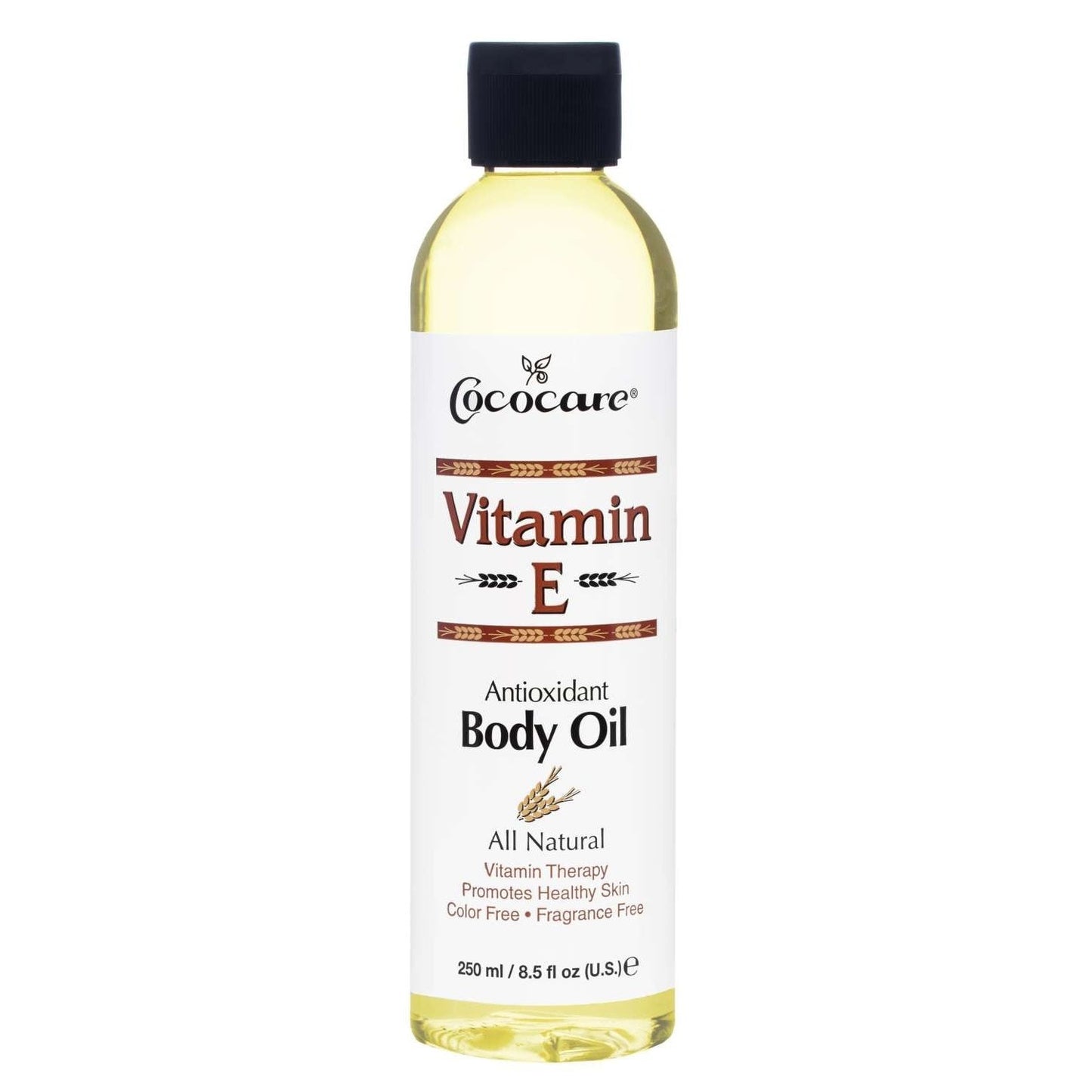 Vitamin E Antioxidant Body Oil with Soybean and Safflower Oil