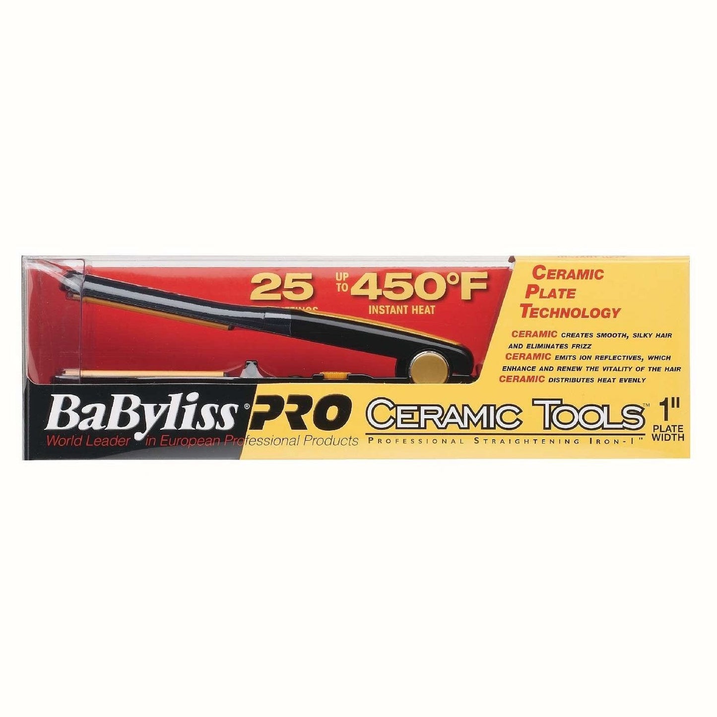 Ceramic Straightening Iron for Smooth Silky Hair