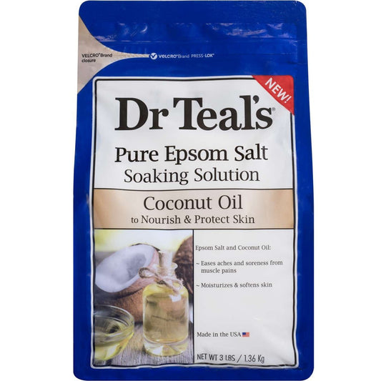 Epsom Salt Soaking Solution with Coconut Oil Nourish & Protect