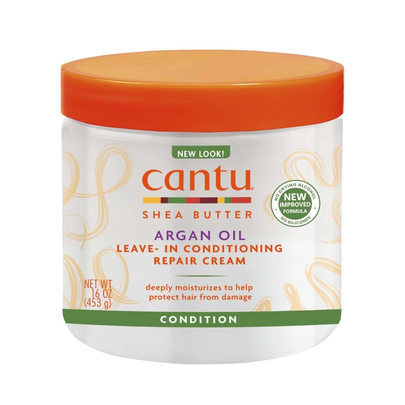 Cantu Leave-In Conditioning Repair Cream with Shea Butter & Argan Oil 16 oz