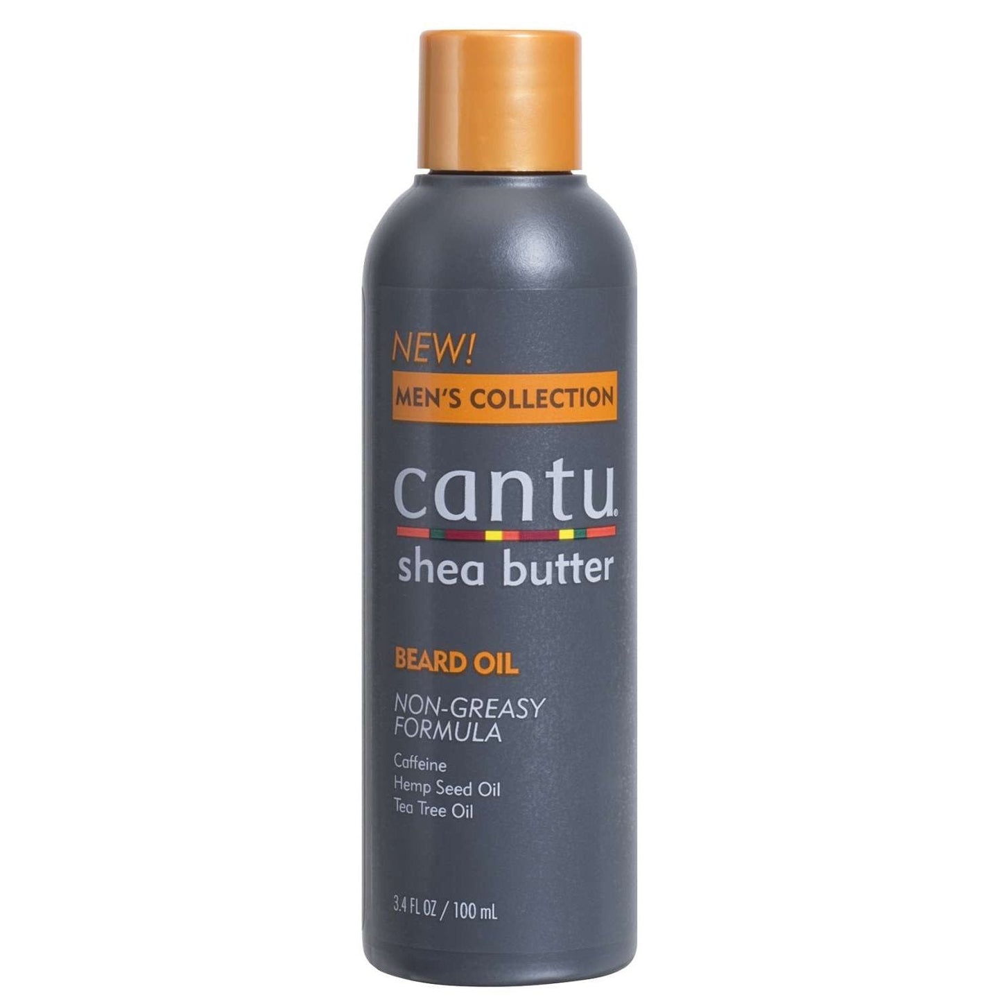 Cantu Beard Oil for Wavy, Curly, Rough Hair with Shea Butter and Hemp Seed Oil