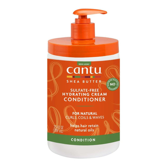 Cantu Hydrating Cream Conditioner Shea Butter Sulfate-Free 25 oz