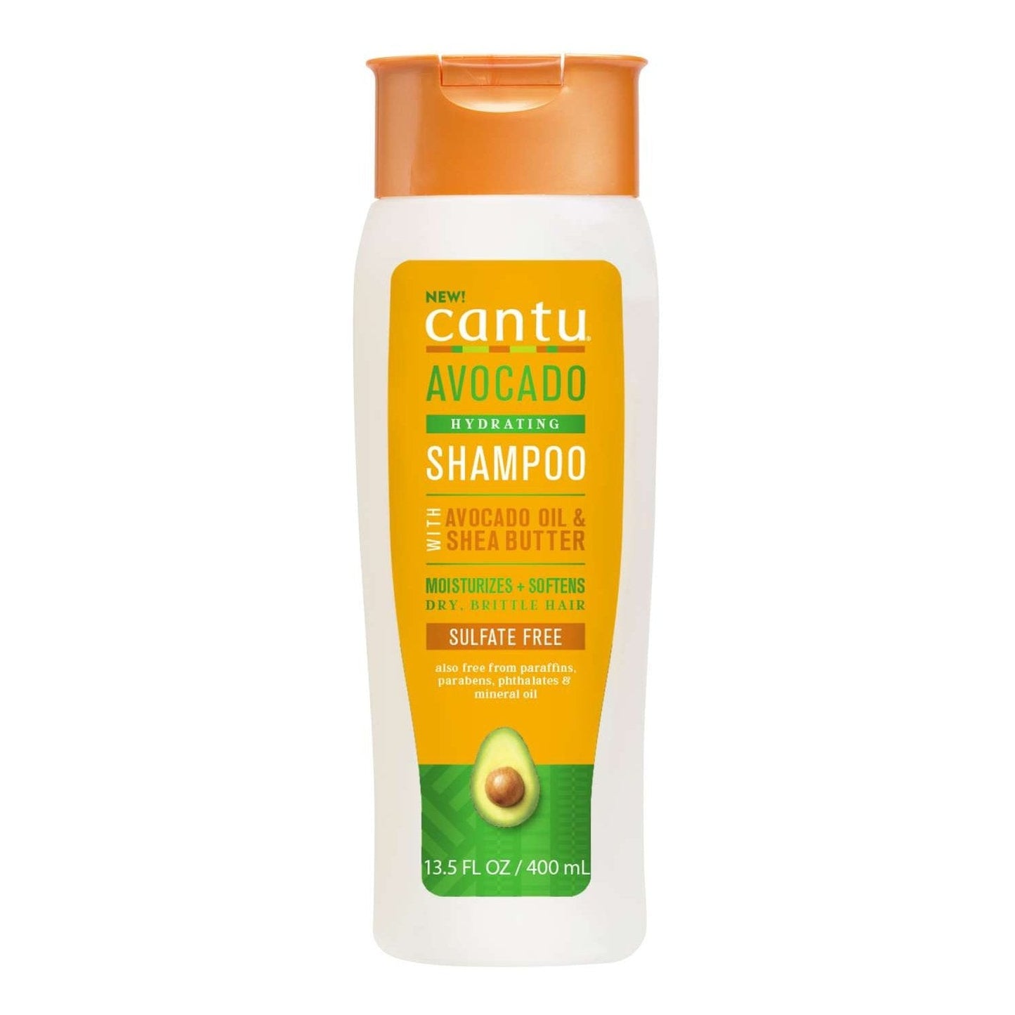 Cantu Sulfate-Free Hydrating Shampoo with Avocado Oil and Shea Butter