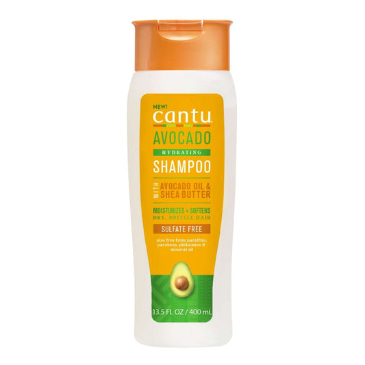 Cantu Sulfate-Free Hydrating Shampoo with Avocado Oil and Shea Butter