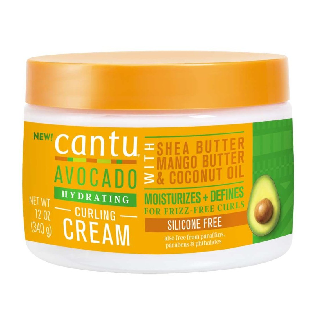 Cantu Curling Cream with Avocado, Coconut & Mango Butter for All Hair Types