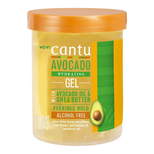 Cantu Styling Gel with Avocado Oil and Shea Butter Hydrating Formula