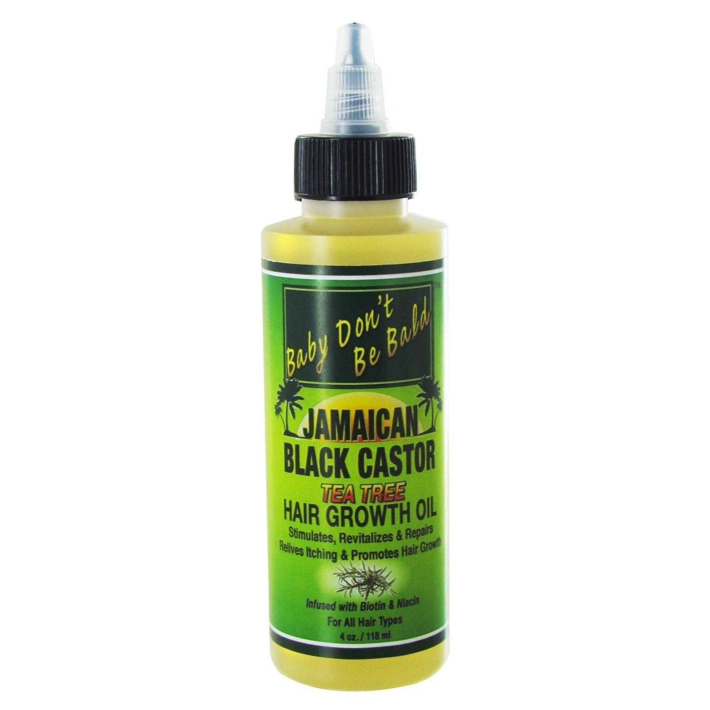 Castor Oil with Jamaican Black Castor Oil and Tea Tree for Hair Care