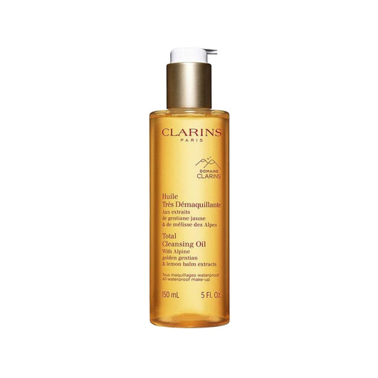 Clarins Total Cleansing Oil: Gentle & Effective Facial Cleansing Oil for Makeup Removal - 150ml