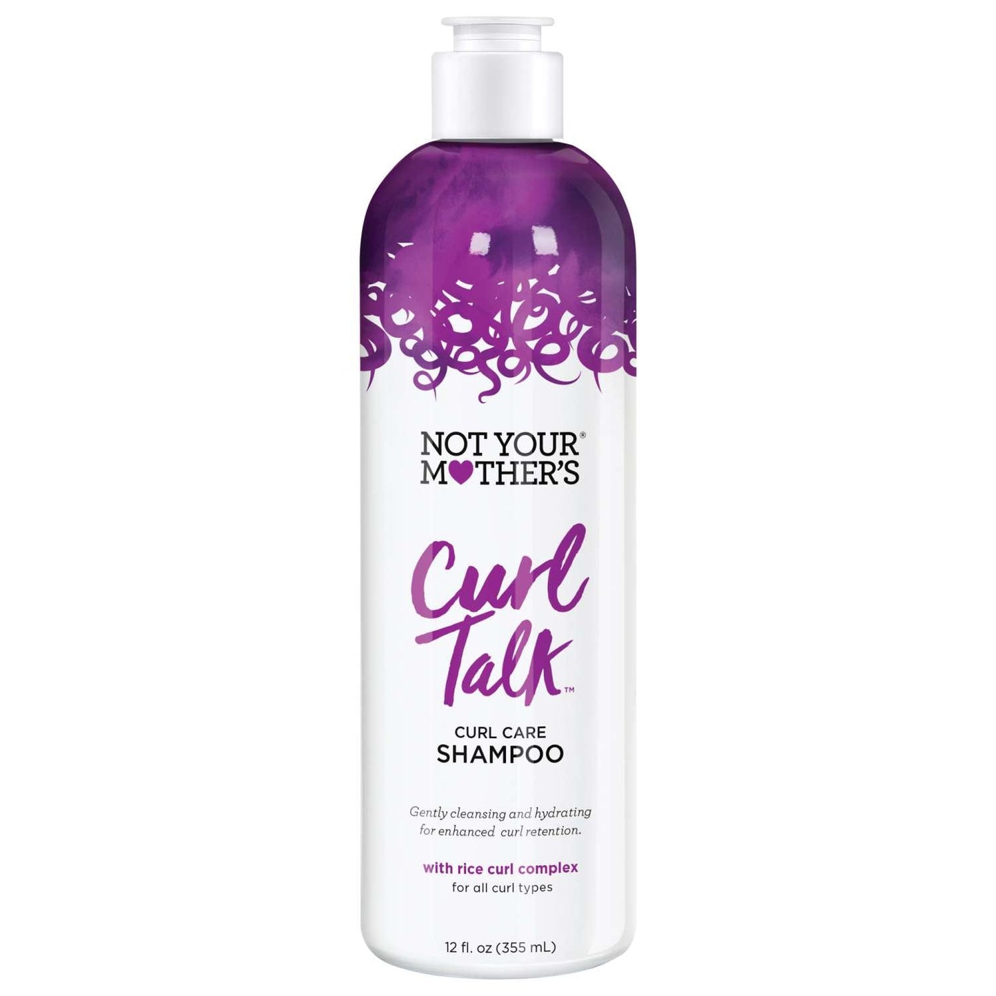 Curl Talk Shampoo for Curly Hair with Keratin-Rice Complex
