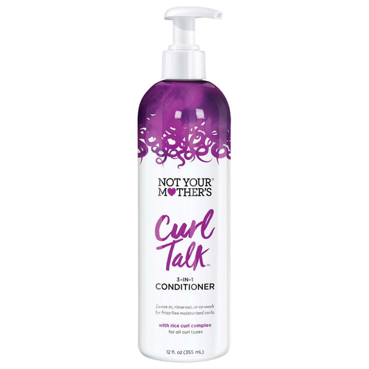 Co-Wash Conditioner for Curly Hair with Rice Curl Complex and Keratin Amino Acids