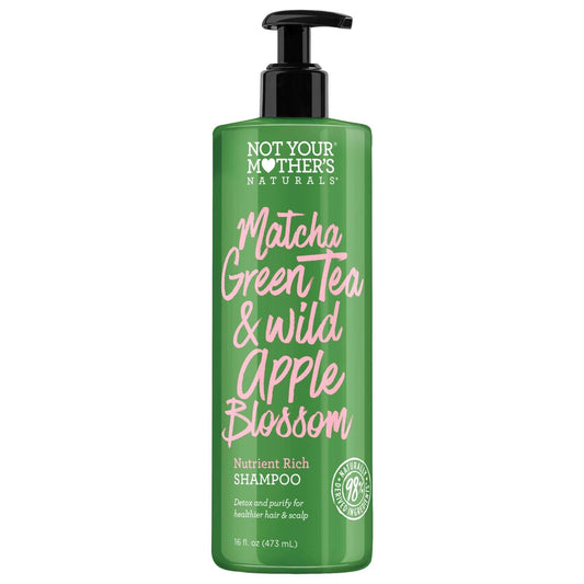 Natural Matcha Green Tea & Wild Apple Blossom Shampoo for All Hair Types