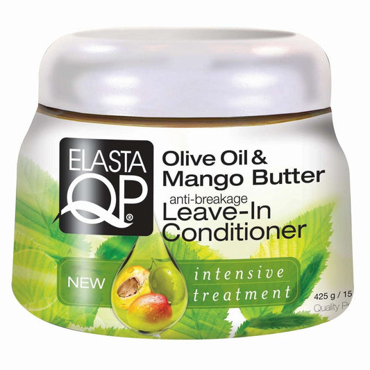 Leave-In Conditioner for Dry Frizzy Hair with Olive and Mango Butter