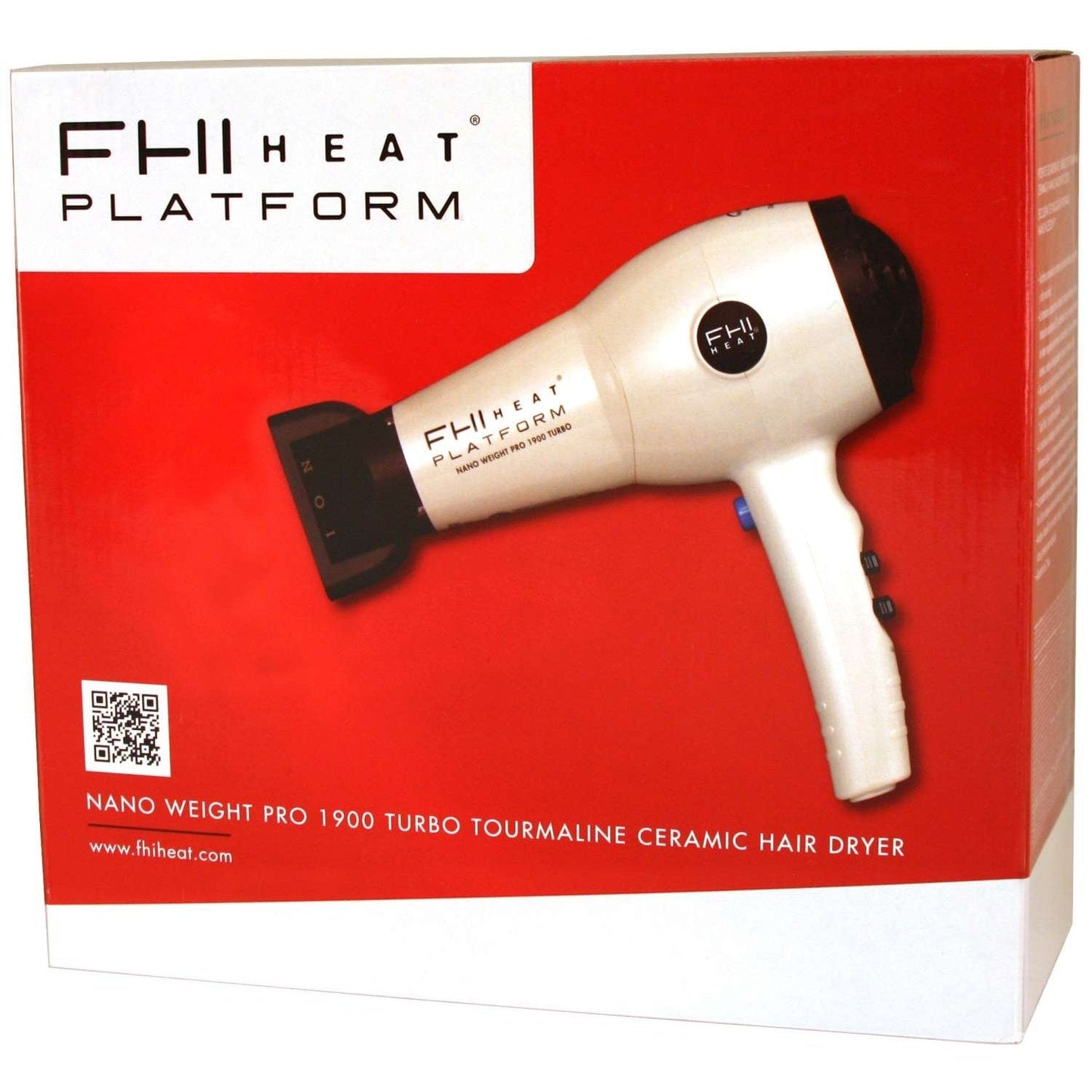 Platform Hair Dryer with Nano-Fuzeion Technology, Professional Size