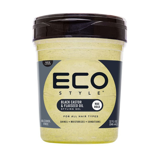 Styling Gel with Black Castor and Flaxseed Oil 32 Oz