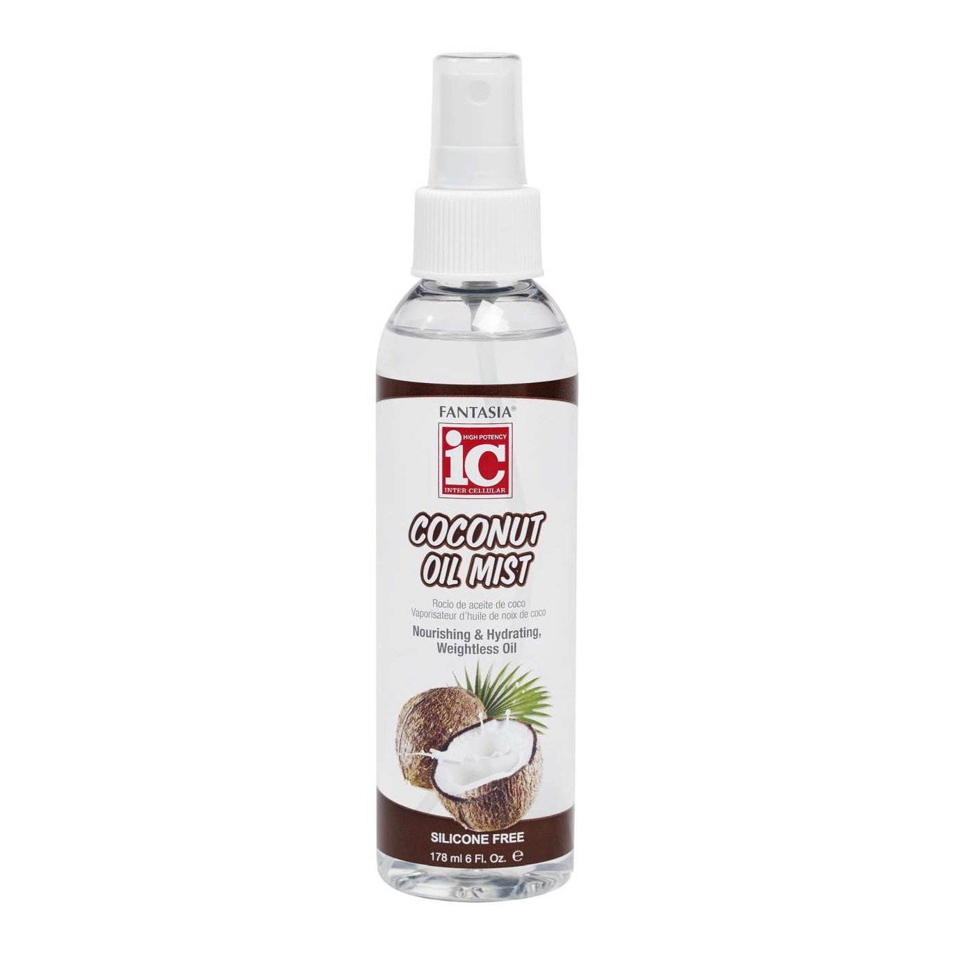 Coconut Oil Mist for Dry, Damaged Hair