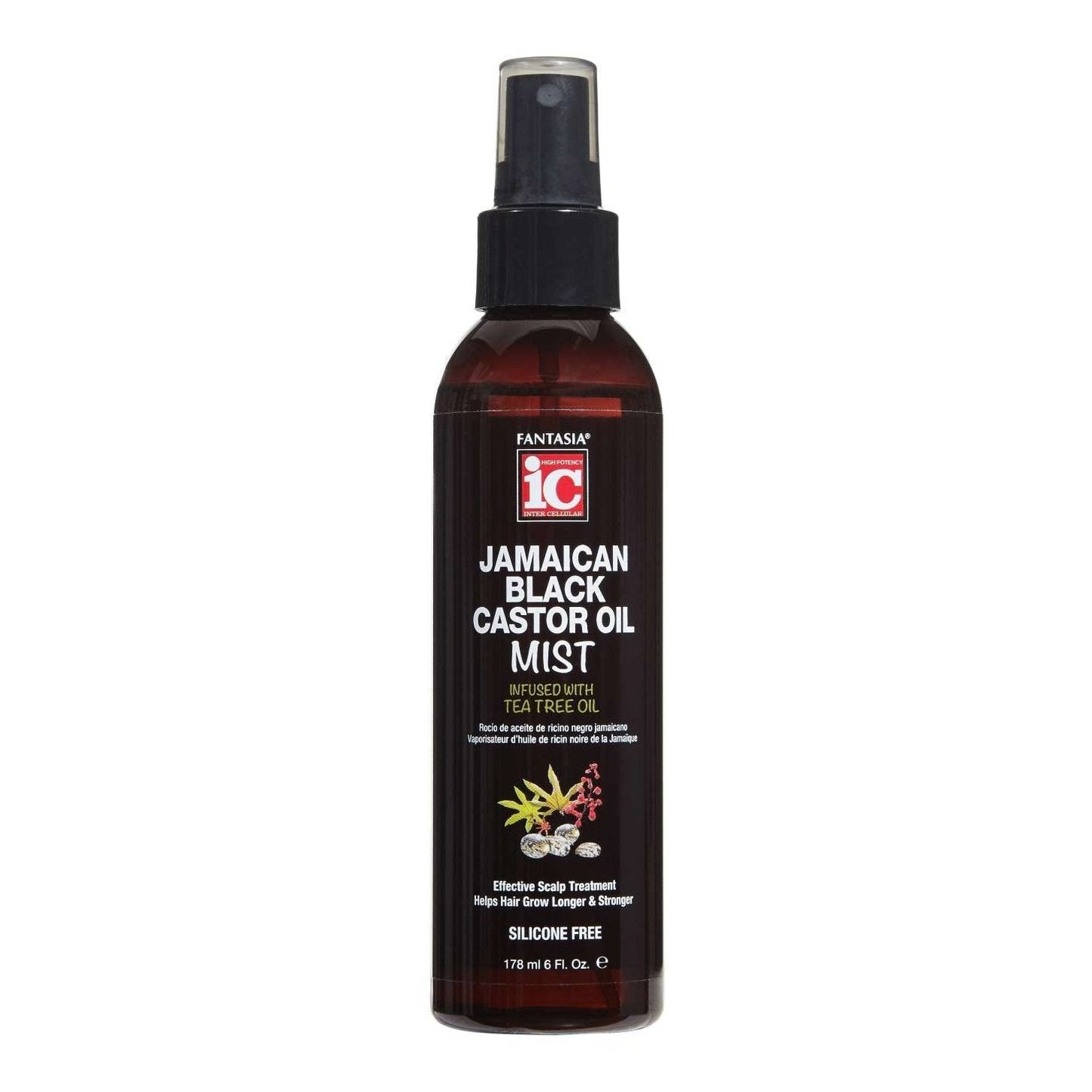 Jamaican Black Castor Oil Scalp Hydrating Mist with Tea Tree Oil