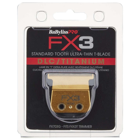 Ultra Thin T-Blade Standard Tooth FXX3T Trimmer Blade