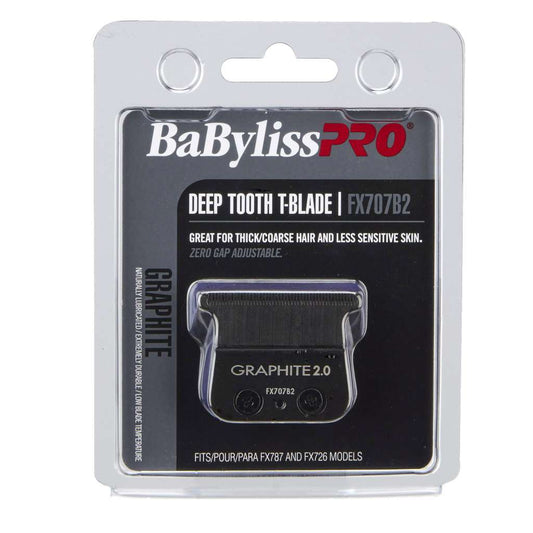 Deep Tooth Black Graphite Replacement Blade 2mm Titanium
