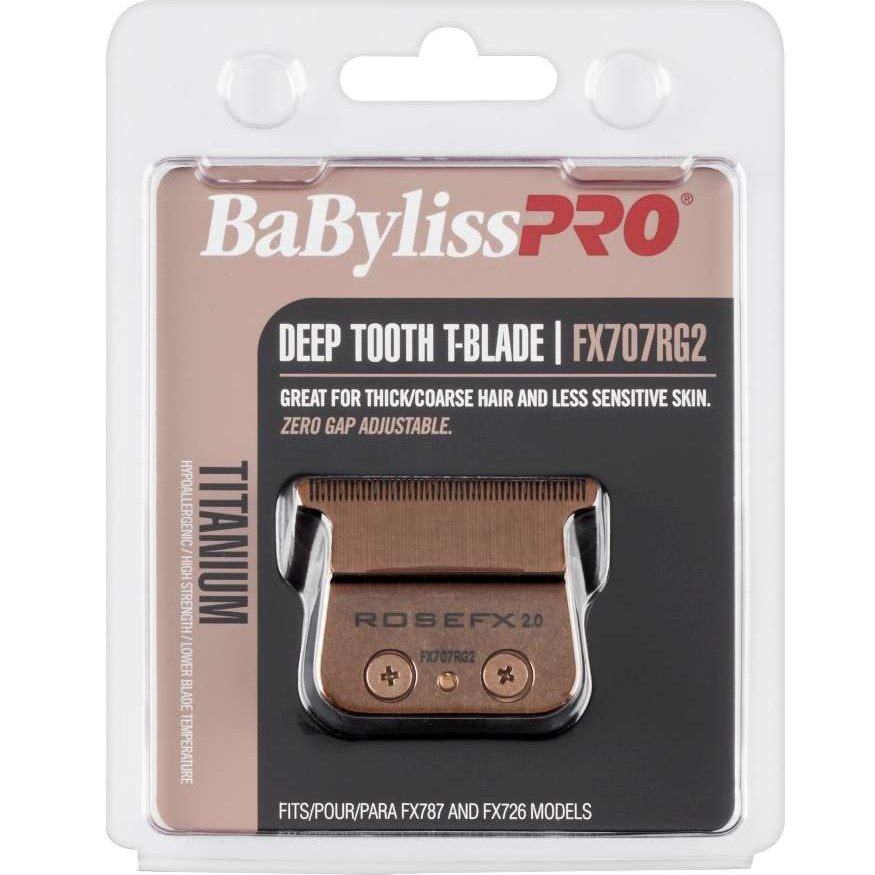 Deep Tooth Titanium Coated Trimmer Replacement Blades 2mm