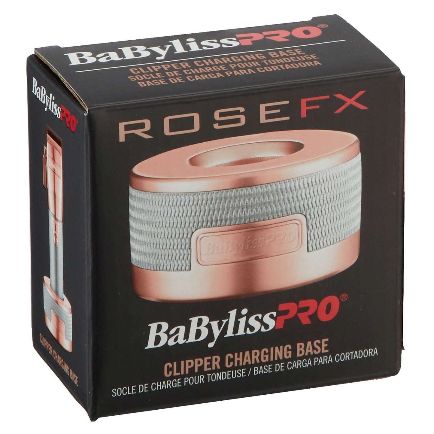 Clipper Charging Base Rose Gold Metal Collection