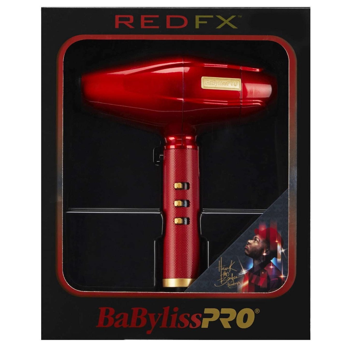 4Barber Influencer Edition Hair Dryer Red