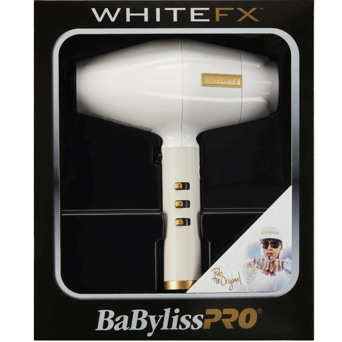 4Barber Influencer Edition Hair Dryer White