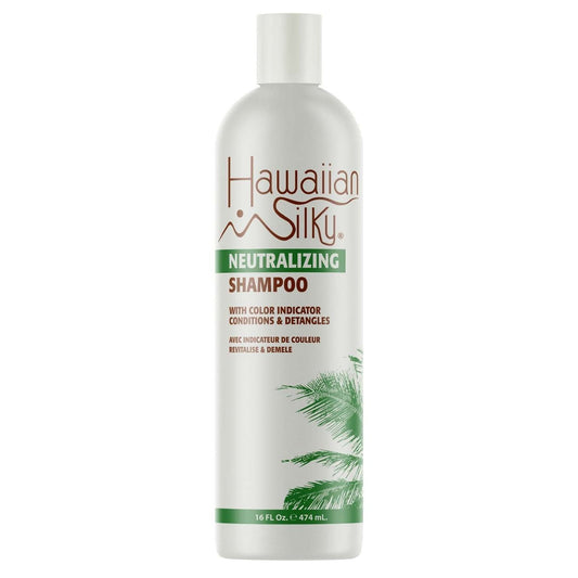 Neutralizing Shampoo for Chemical-Treated Hair with Color Alert System