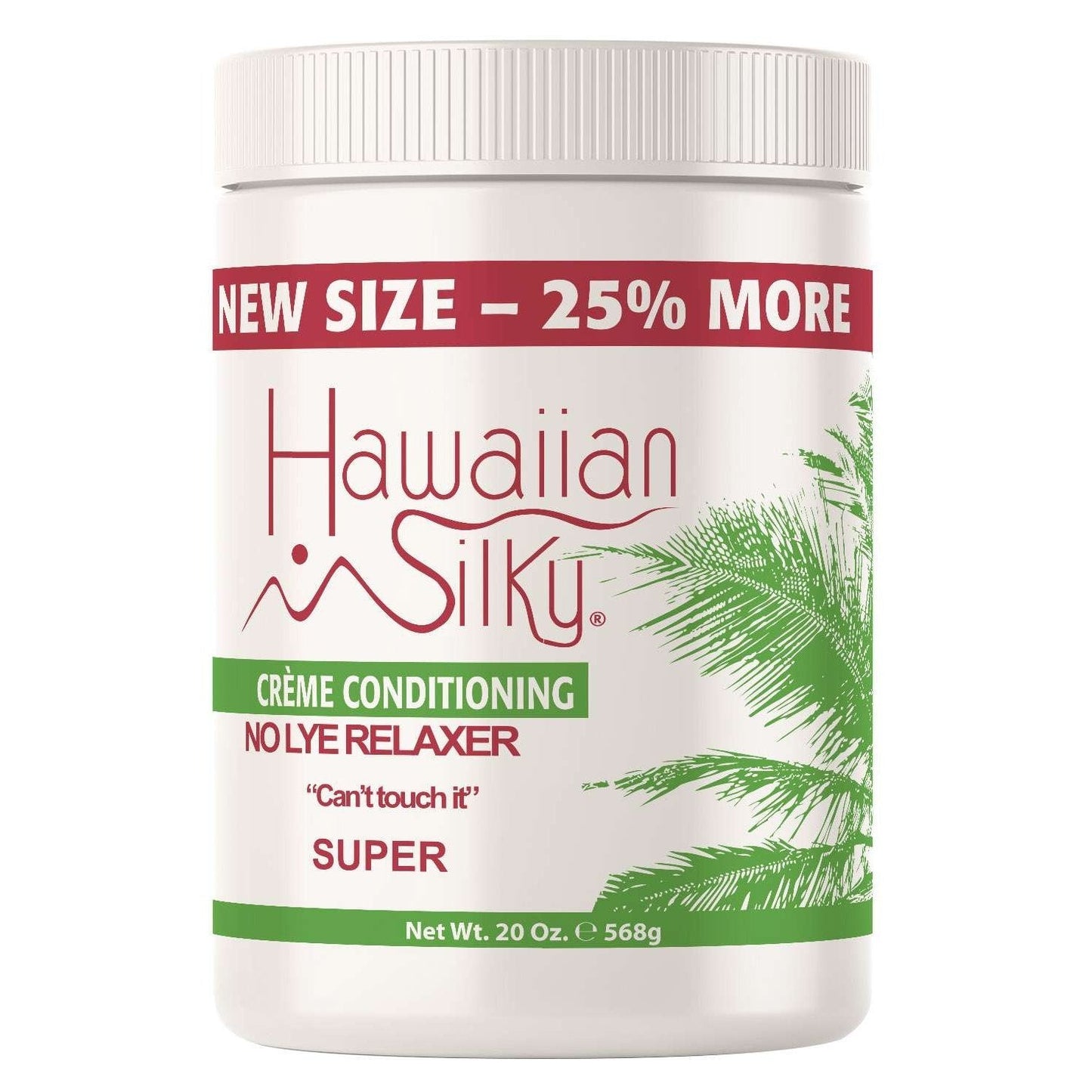 Silky No-Lye Hair Relaxer with Jojoba & Mink Oil 20oz Super