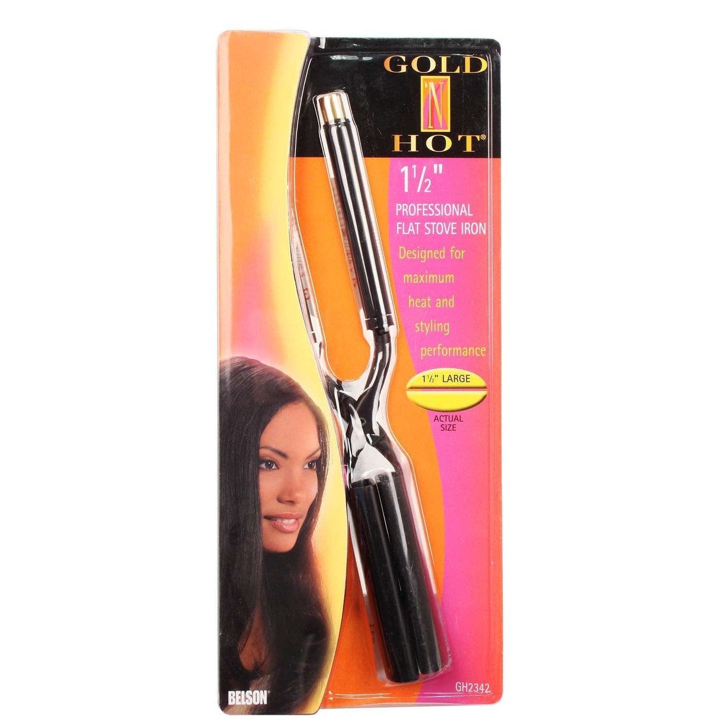 Flat Iron Stove Iron Large for All Hair Types