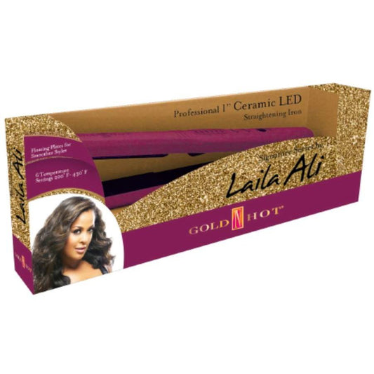 Ceramic Flat Iron for Natural Hair 1-inch