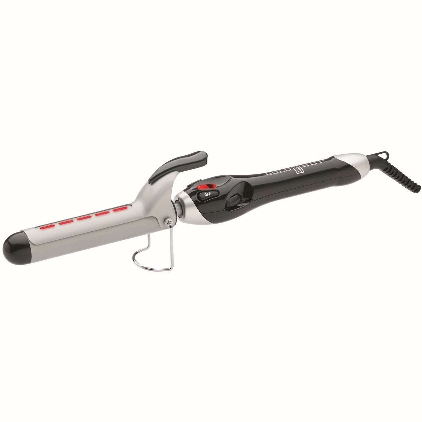 Curling Iron Ceramic Barrel Infra-Red Heat 1-Inch
