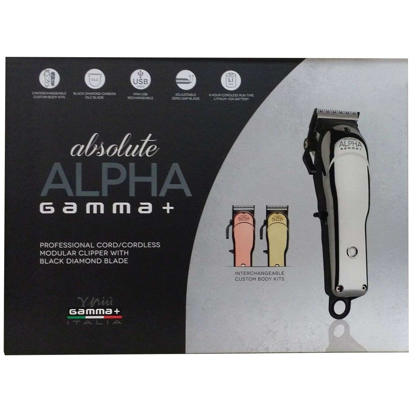 Rotary Hair Clipper Matte Edition with Lithium-Ion Battery and Universal Blade Bracket