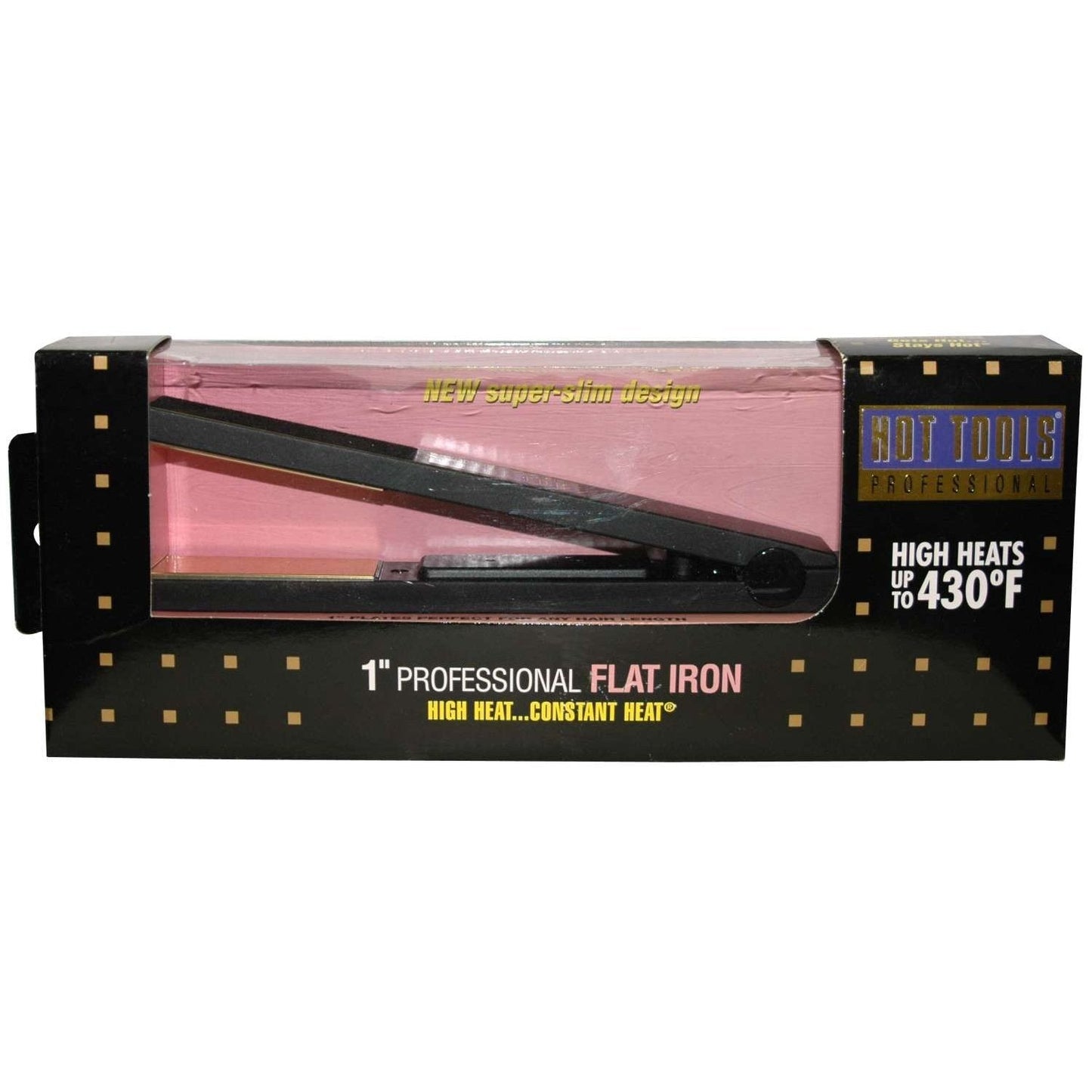 Flat Iron Thin Hair 1 Inch Hot Tools Professional Model 1164