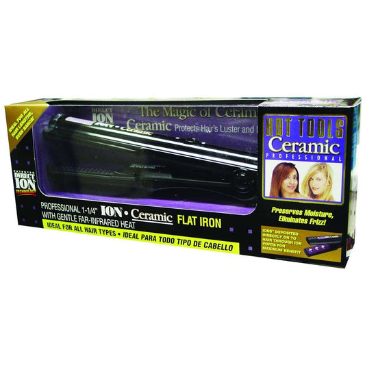 Nano Ceramic Flat Iron for All Hair Types 1 Inch