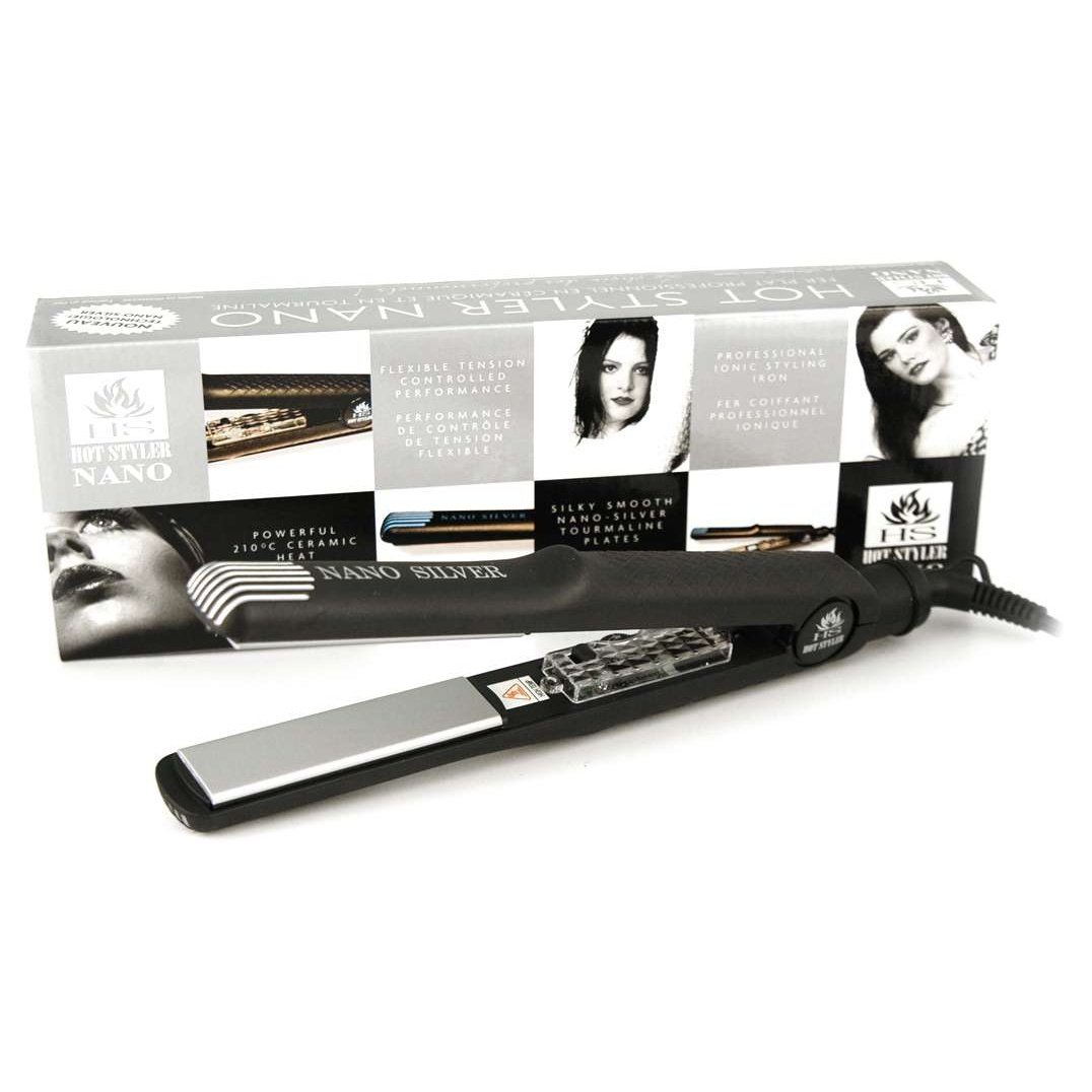 Nano Ionic Flat Iron with Tourmaline Plates Compact Size