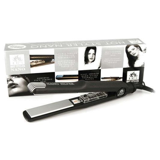 Nano Ionic Flat Iron with Tourmaline Plates Compact Size