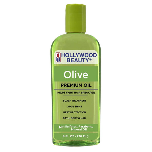 Olive Oil Hair and Skin Oil Lightweight Non-Greasy 8 Oz