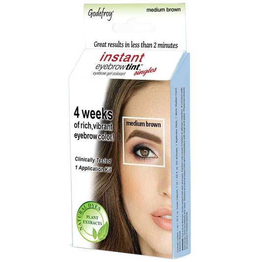 Eyebrow Tint Kit Sensitive Medium Brown Single Application
