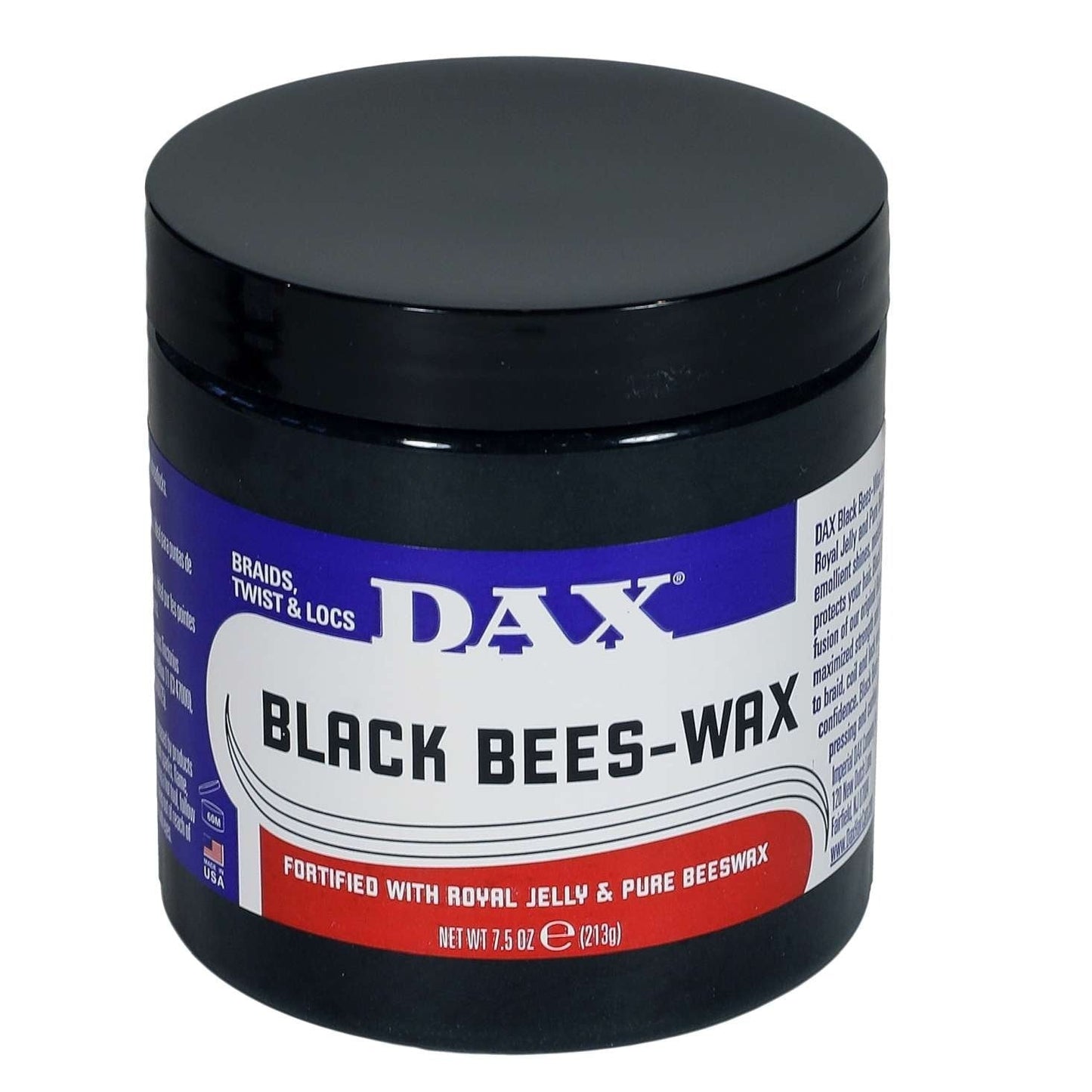 Beeswax Hair Wax with Royal Jelly for Maximum Hold and Shine