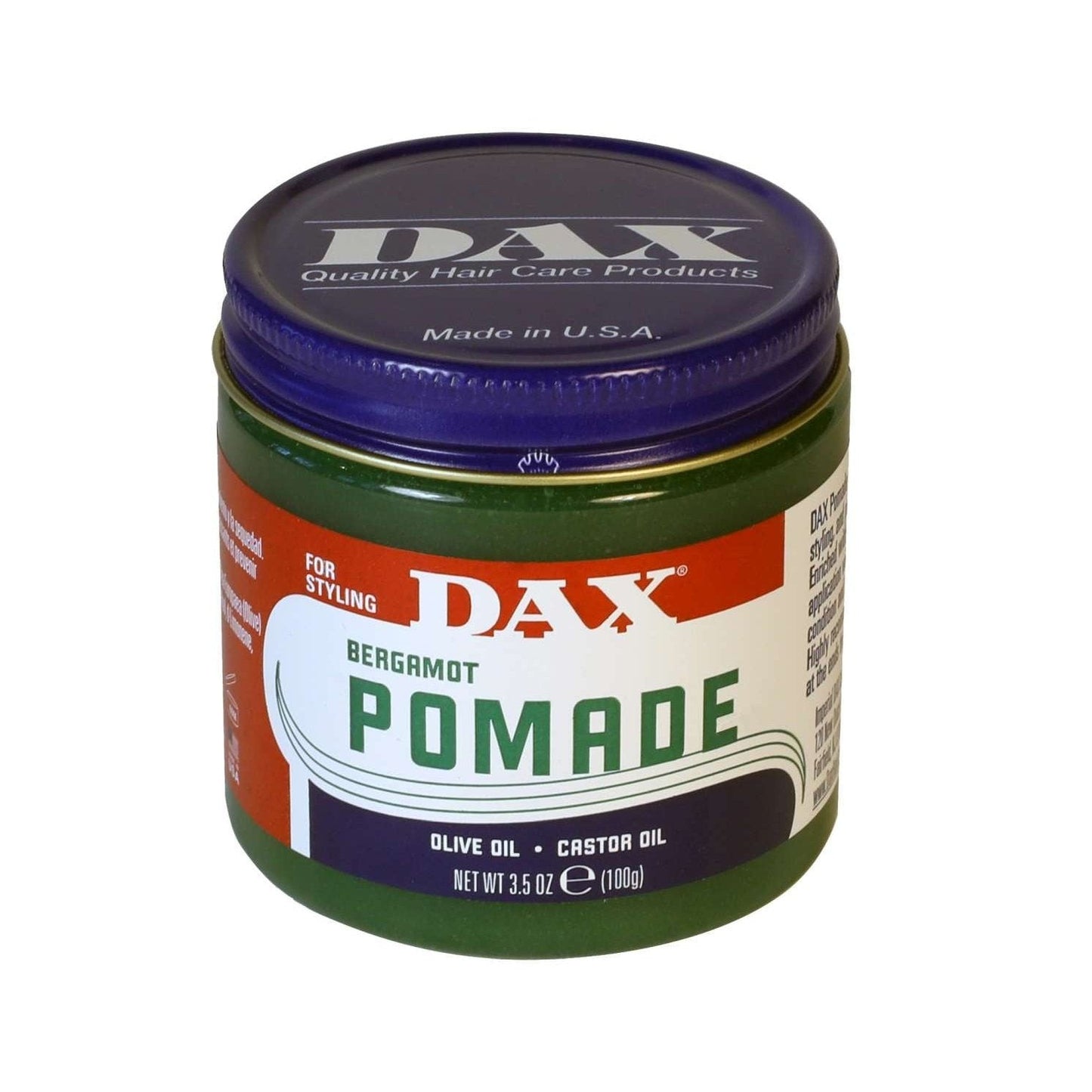 Pomade Vegetable Oil Hair Treatment for Dry, Brittle Hair