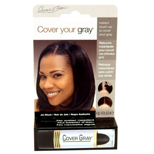 Touch-Up Stick for Gray Hair Coverage with Lipstick Applicator, Travel Size