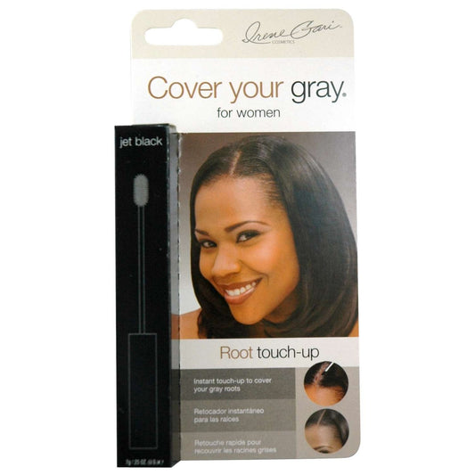 Root Touch-Up Concealer Jet Black with Applicator for Gray Hair