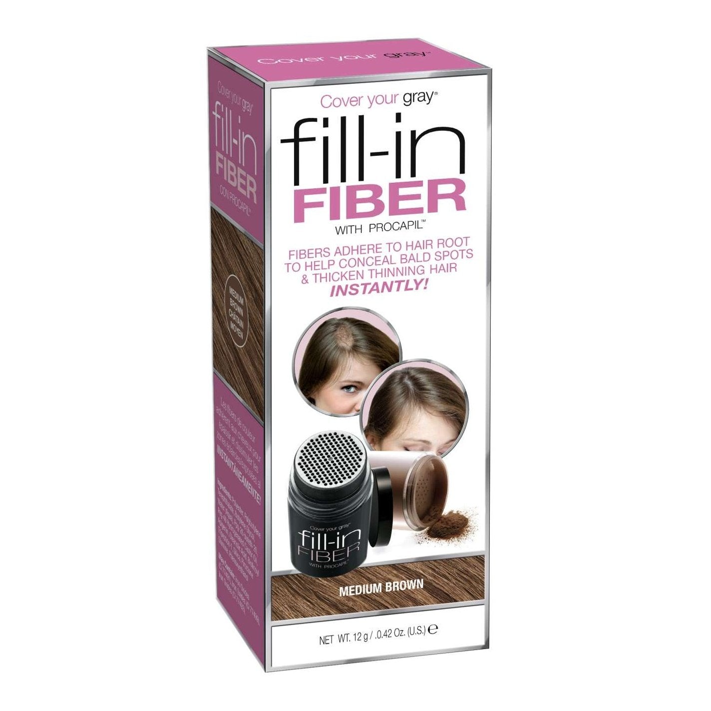 Fill-In Fiber Medium Brown