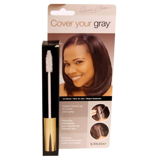 Hair Mascara for Gray Hair Jet Black Portable Size