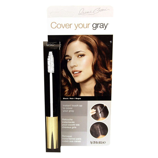 Hair Covering Mascara for Gray Hair Travel Size Black