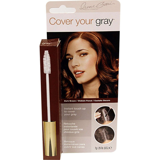 Hair Mascara for Gray Hair Coverage Dark Brown
