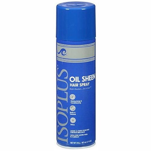 Oil Sheen Hair Spray for Shine and Volume